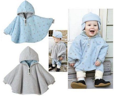 Poncho Infantil Frente e Verso