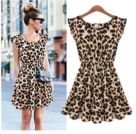 Vestido Animal Print