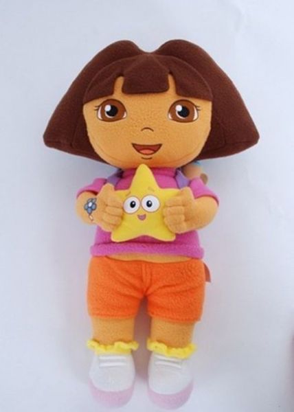 Boneca Dora Aventureira Pelúcia 35cm